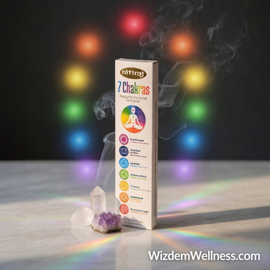 Nitiraj Natural Chakras Incense - Sampler Pack