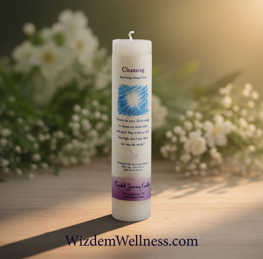 Reiki Herbal Pillar Candle Cleansing (Each)